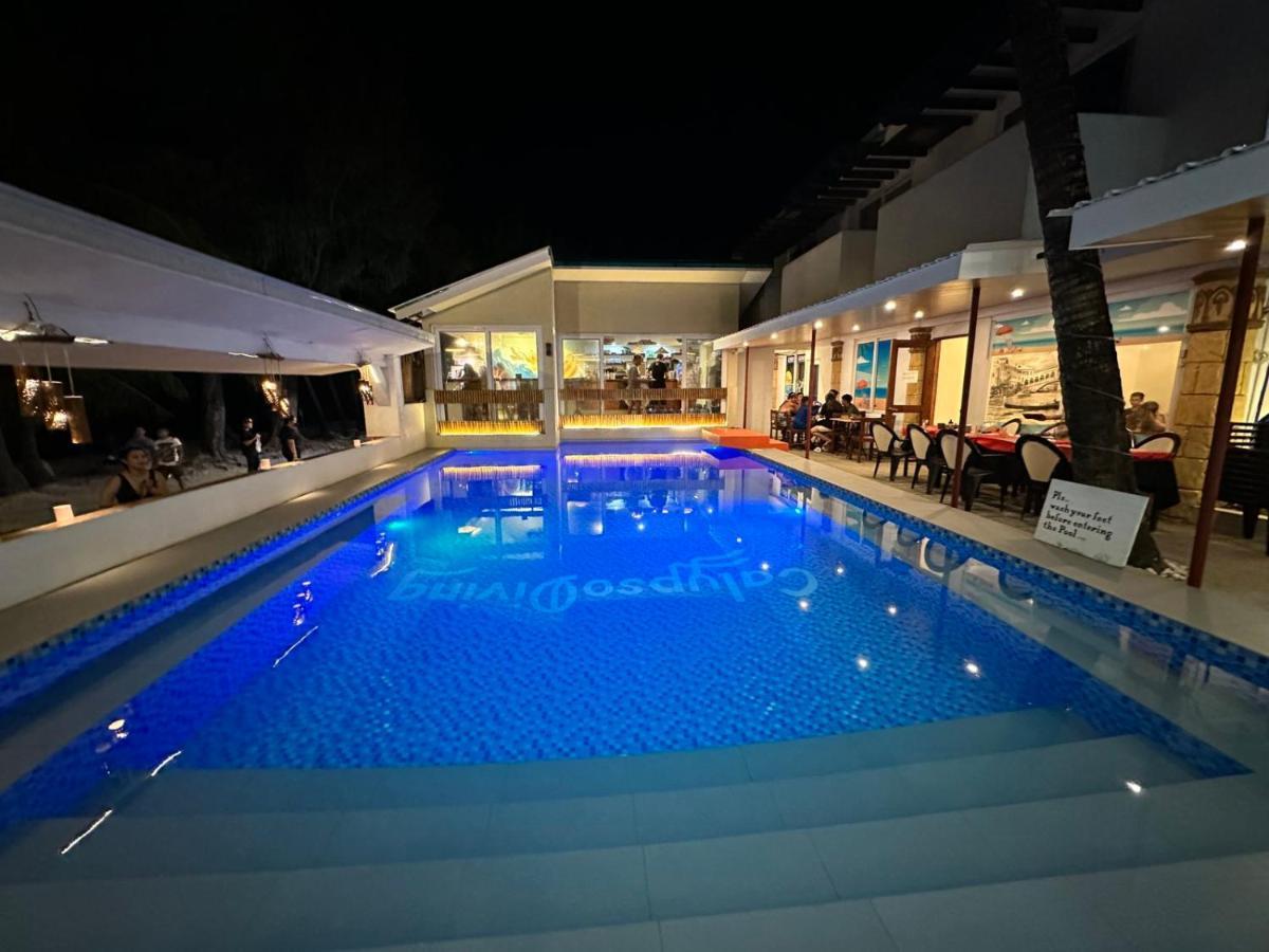 Calypso Beach And Dive Resort Manoc-Manoc Bagian luar foto